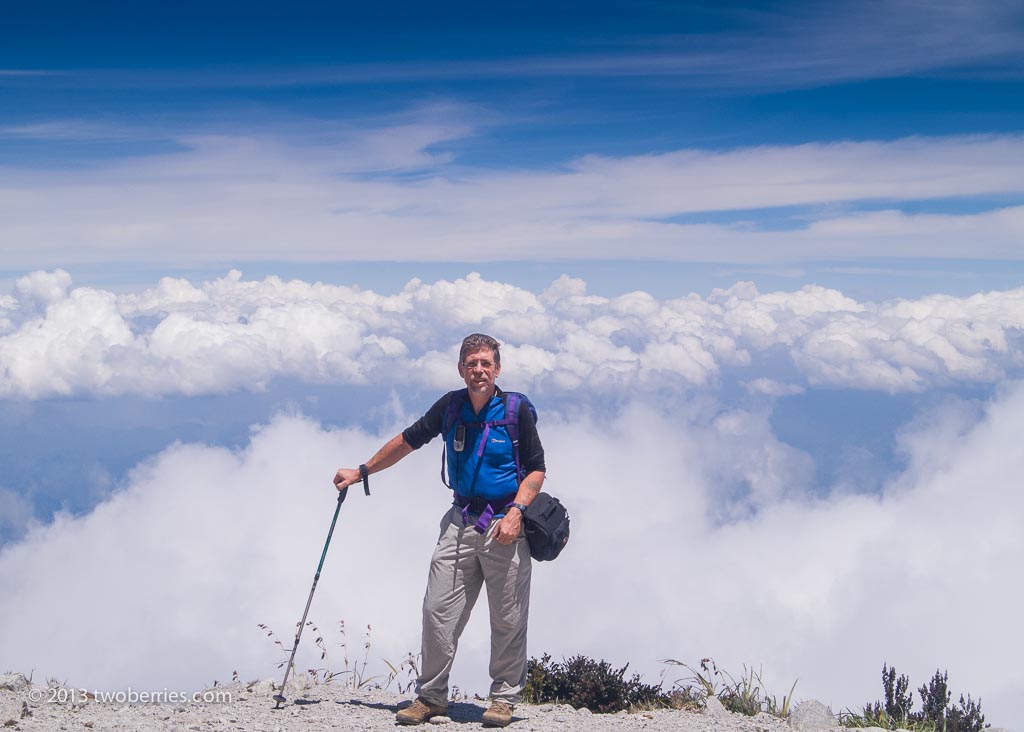 At 3000 metres on Mount Kinabalu