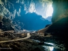 Looking out the cave