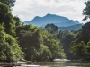 Mulu Peak from the river