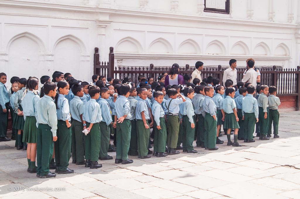Schoolchildren, Kathmandu