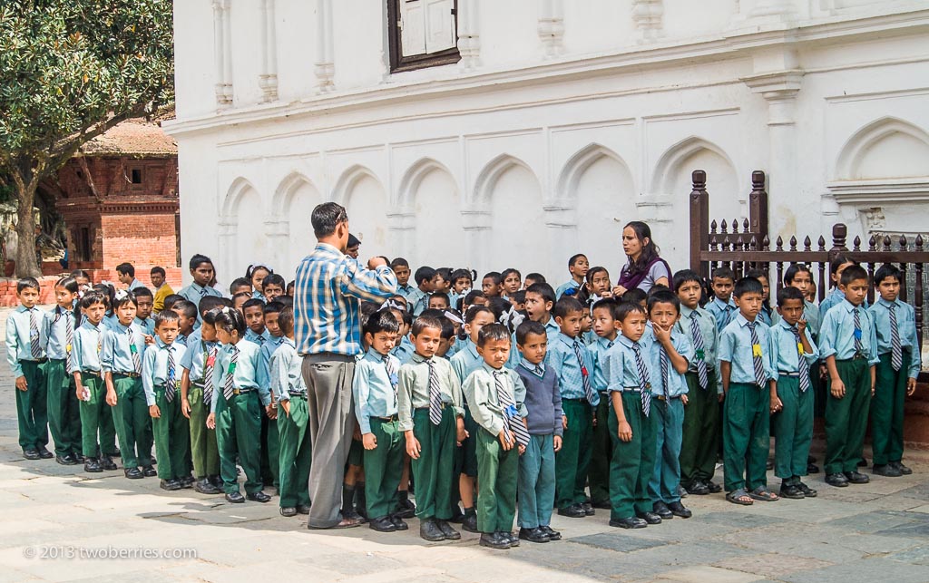 Schoolchildren, Kathmandu
