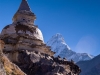 Chorten on the trail to Thangyboche