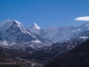 Island peak and Manaslu (with lenticular cloud)