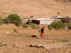 Berber woman in the fields