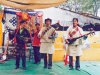 Tibetan musicians, Norbulinka, Lhasa, Tibet