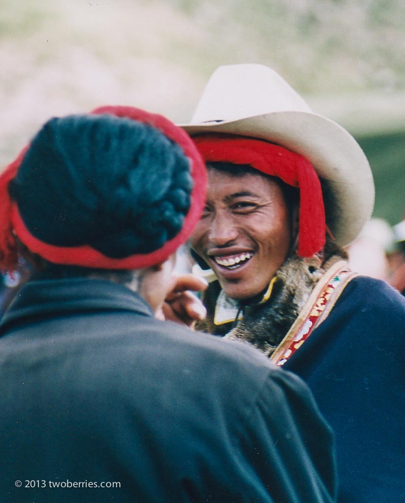 Tibetan men, Damzhung