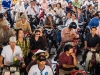 Crowded ferry, Mekong